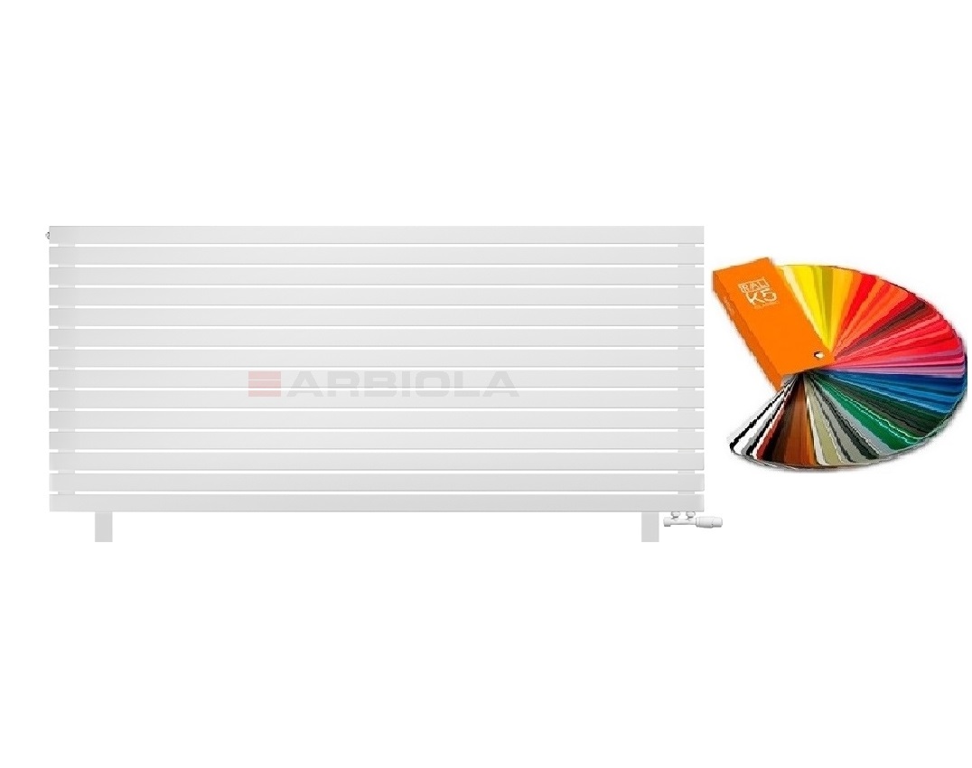 Arbiola Gorizont Liner VZ 2200-36-14 секции цветной горизонтальный радиатор c нижним подключением с ножками Arbiola Gorizont Liner VZ 2200-36-14 секции цветной горизонтальный радиатор c нижним подключением с ножками