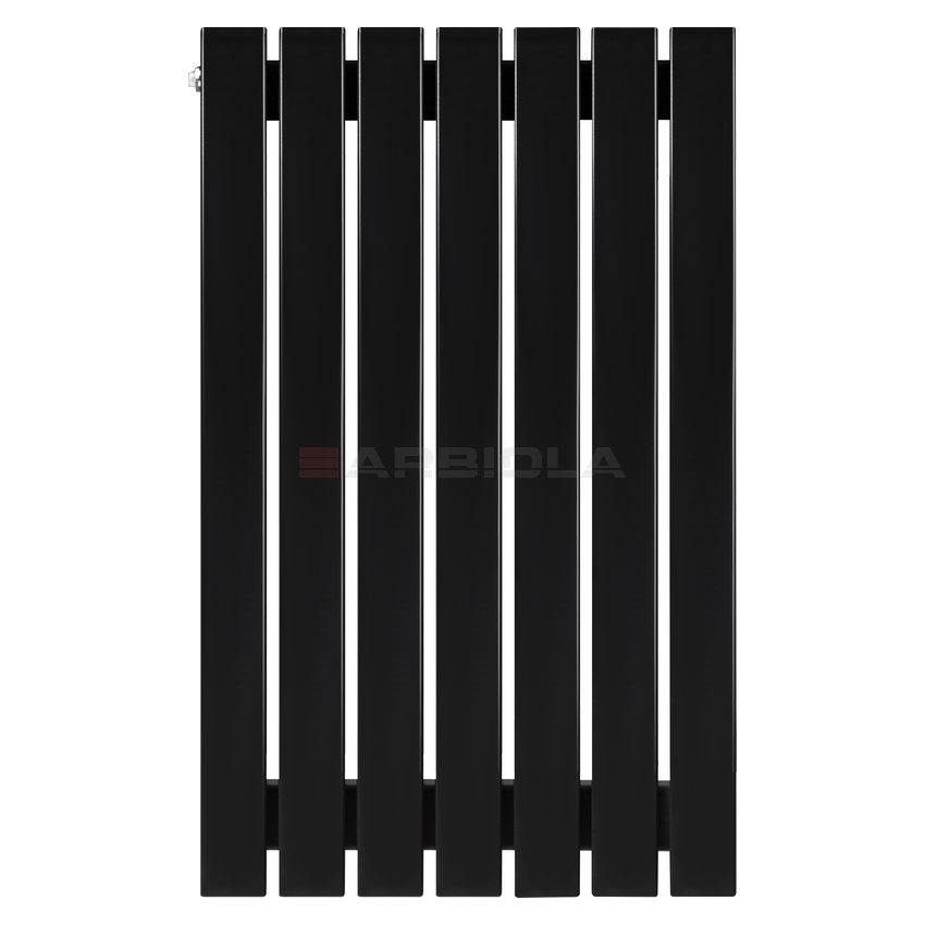 Arbiola Mono H 700-60-07 секции черный вертикальный радиатор c боковым подключением