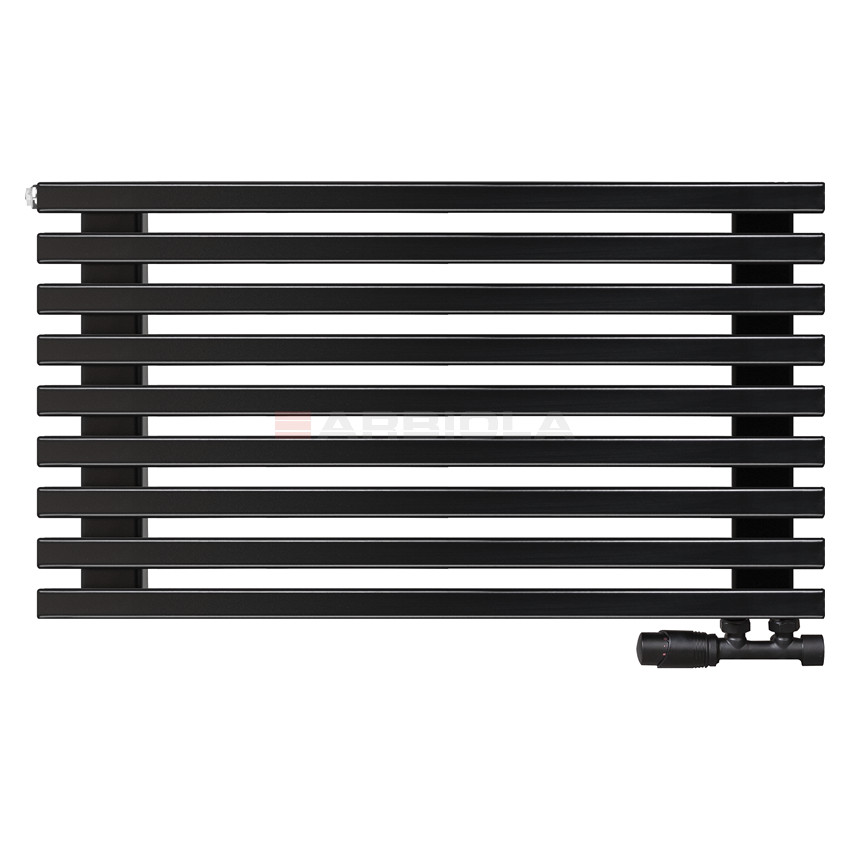 Arbiola Gorizont Compact V 1000-63-09 секции черный горизонтальный радиатор c нижним подключением