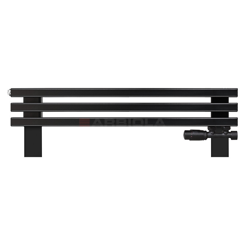 Arbiola Gorizont Compact VZ 1000-63-03 секции черный горизонтальный радиатор c нижним подключением с ножками Arbiola Gorizont Compact VZ 1000-63-03 секции черный горизонтальный радиатор c нижним подключением с ножками