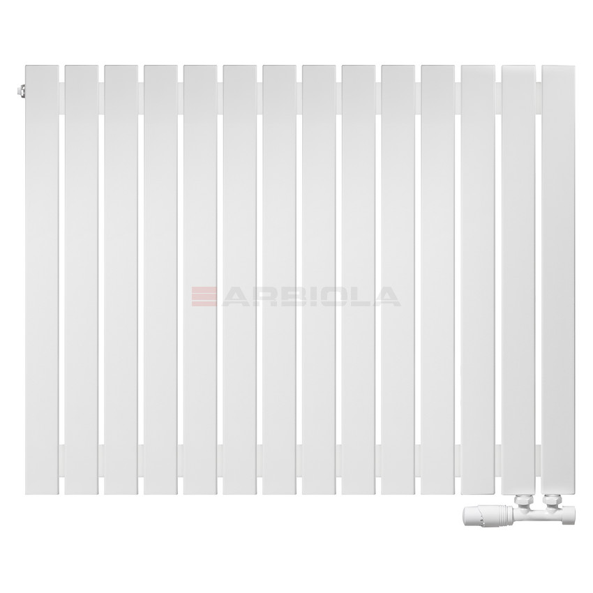 Arbiola Liner V 700-36-14 секции белый вертикальный радиатор c нижним подключением Arbiola Liner V 700-36-14 секции белый вертикальный радиатор c нижним подключением