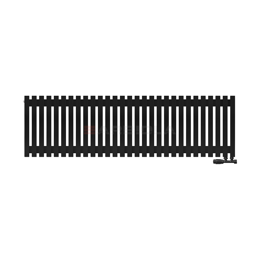 Arbiola Ritmo V 500-40-29 секции черный вертикальный радиатор c нижним подключением Arbiola Ritmo V 500-40-29 секции черный вертикальный радиатор c нижним подключением