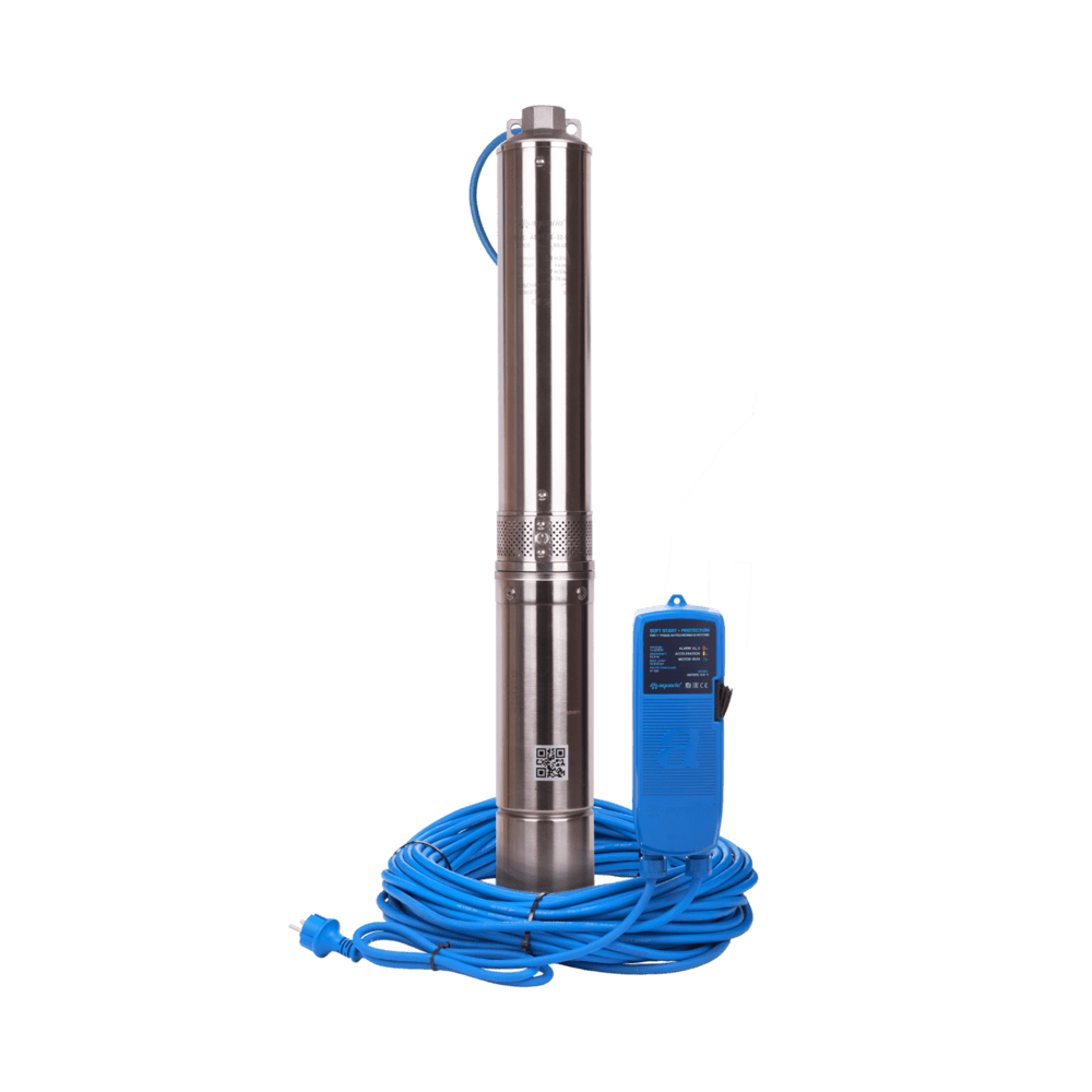 Aquario ASP1,8E-50-90(P) скважинный насос (встр.конд, каб.50м) Aquario ASP1,8E-50-90(P) скважинный насос (встр.конд, каб.50м)