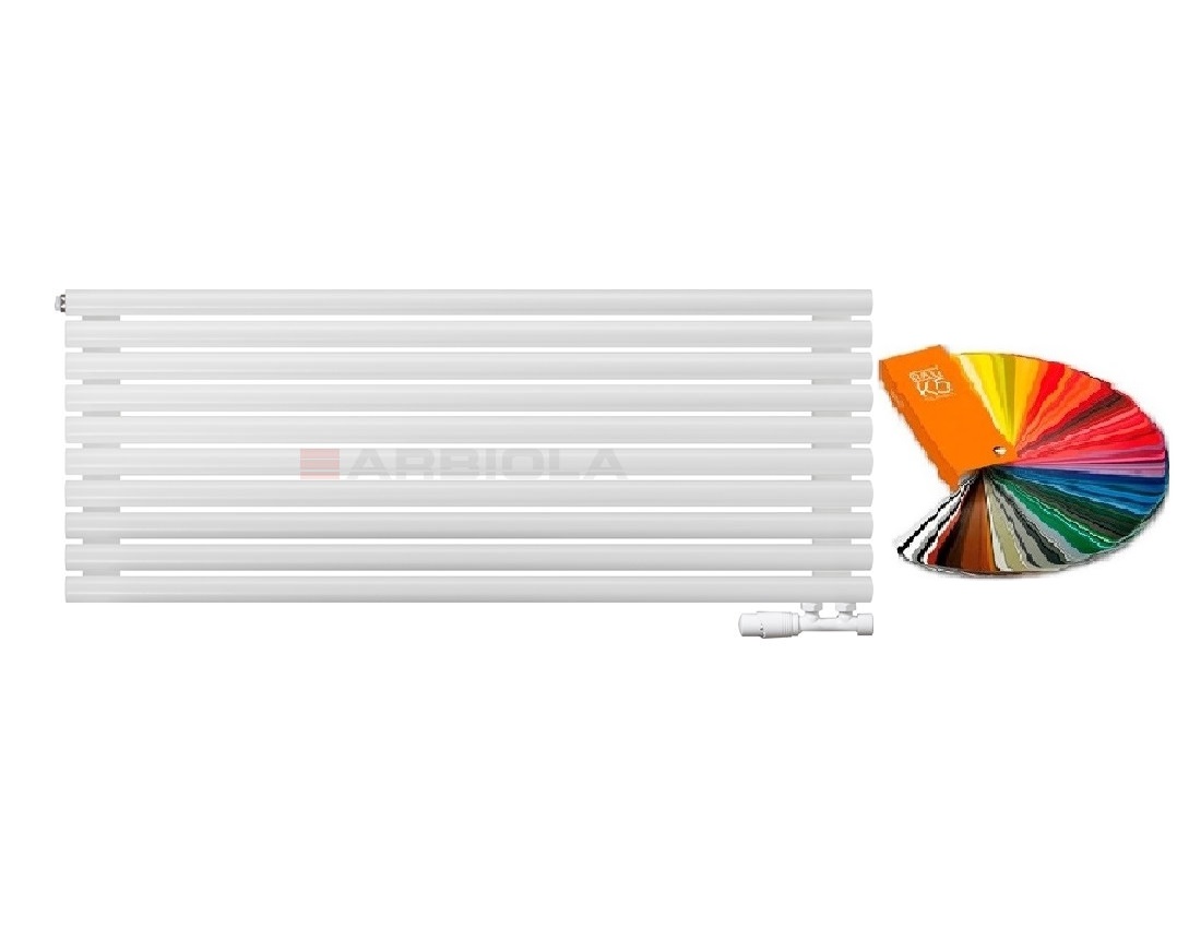 Arbiola Gorizont Iris V 1200-42-10 секции цветной горизонтальный радиатор c нижним подключением Arbiola Gorizont Iris V 1200-42-10 секции цветной горизонтальный радиатор c нижним подключением