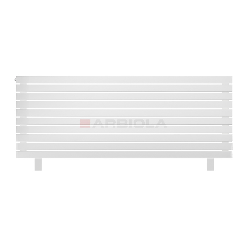 Arbiola Gorizont Liner HZ 1750-36-10 секции белый горизонтальный радиатор c боковым подключением с ножками Arbiola Gorizont Liner HZ 1750-36-10 секции белый горизонтальный радиатор c боковым подключением с ножками