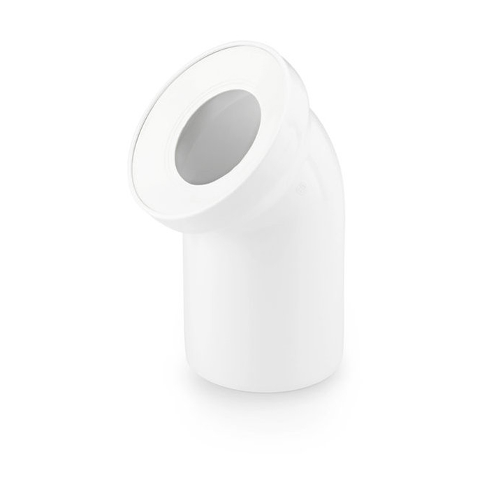 Отвод для присоединения выпуска унитаза Rehau Raupiano Plus 110/90 Отвод для присоединения выпуска унитаза Rehau Raupiano Plus 110/90