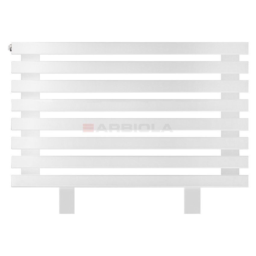 Arbiola Gorizont Ritmo HZ 1000-40-08 секций белый горизонтальный радиатор c боковым подключением (на ножках)