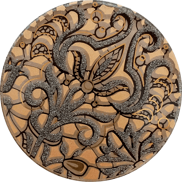 Rodnoe Stella Crema inserto bronze 8x8 см Вставка Rodnoe Stella Crema inserto bronze 8x8 см Вставка