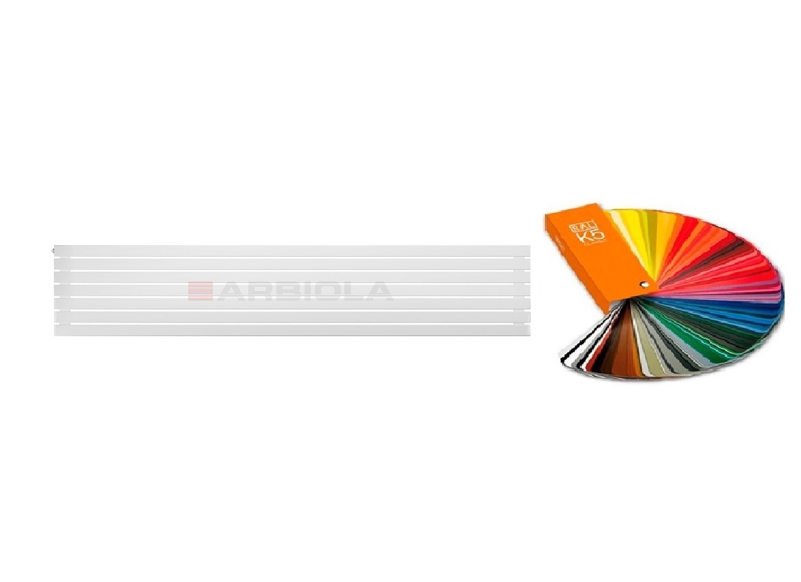 Arbiola Gorizont Liner H 2500-36-07 секции цветной горизонтальный радиатор c боковым подключением Arbiola Gorizont Liner H 2500-36-07 секции цветной горизонтальный радиатор c боковым подключением