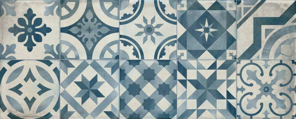 Cifre Montblanc Decor Blue 20x50 настенная плитка