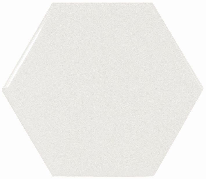 Equipe Scale Hexagon White 10,7х12,4 см Настенная плитка Equipe Scale Hexagon White 10,7х12,4 см Настенная плитка