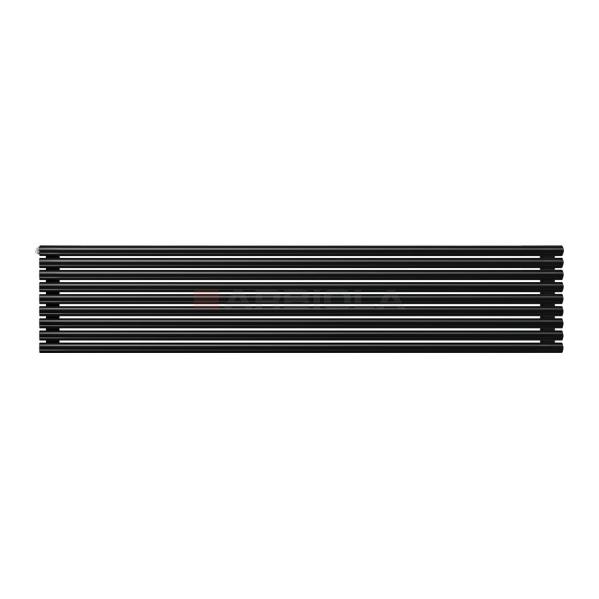 Arbiola Gorizont Iris H 2000-42-09 секции черный горизонтальный радиатор c боковым подключением Arbiola Gorizont Iris H 2000-42-09 секции черный горизонтальный радиатор c боковым подключением