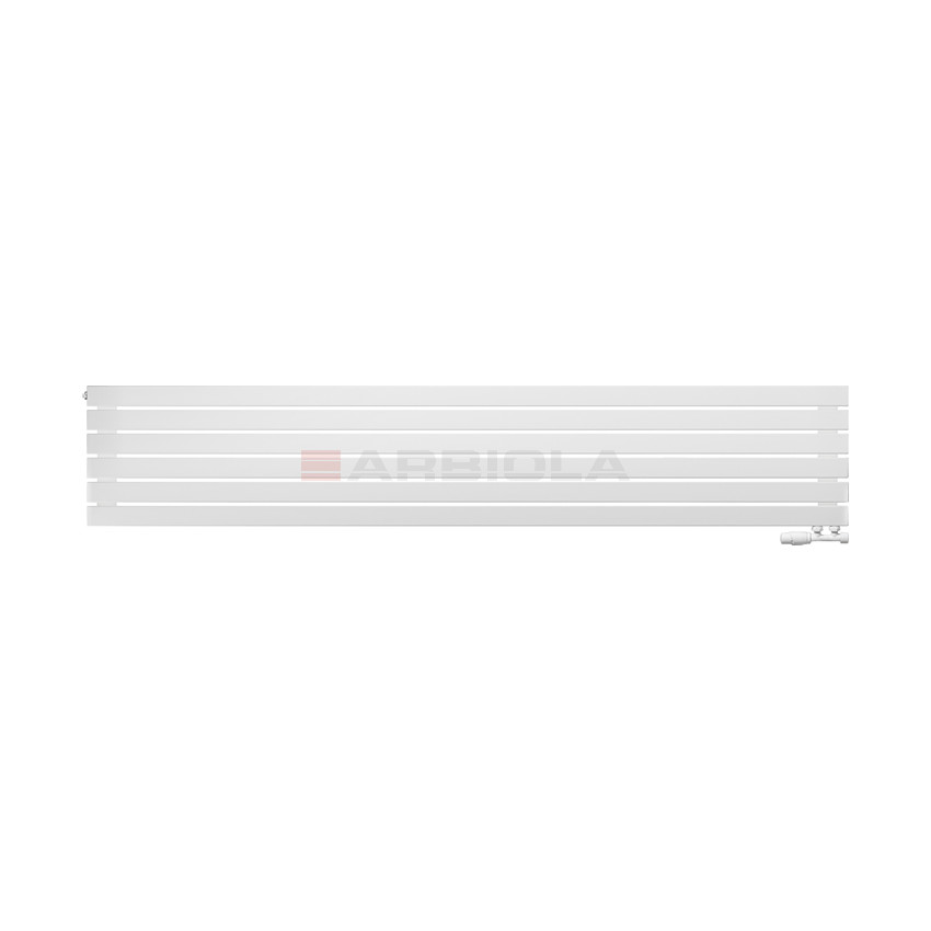 Arbiola Gorizont Liner V 2000-36-06 секции белый горизонтальный радиатор c нижним подключением Arbiola Gorizont Liner V 2000-36-06 секции белый горизонтальный радиатор c нижним подключением