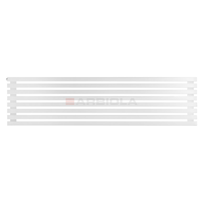 Arbiola Gorizont Ritmo H 2000-40-08 секций белый горизонтальный радиатор c боковым подключением Arbiola Gorizont Ritmo H 2000-40-08 секций белый горизонтальный радиатор c боковым подключением
