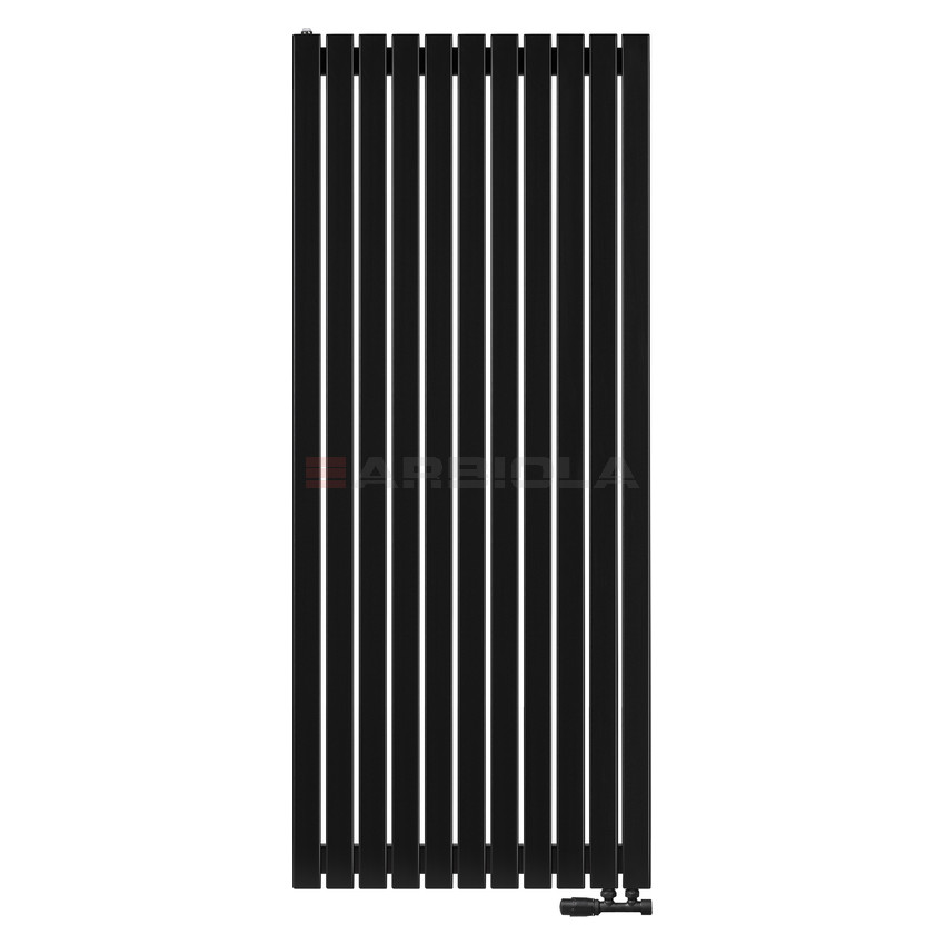 Arbiola Liner V 1750-36-11 секции черный вертикальный радиатор c нижним подключением