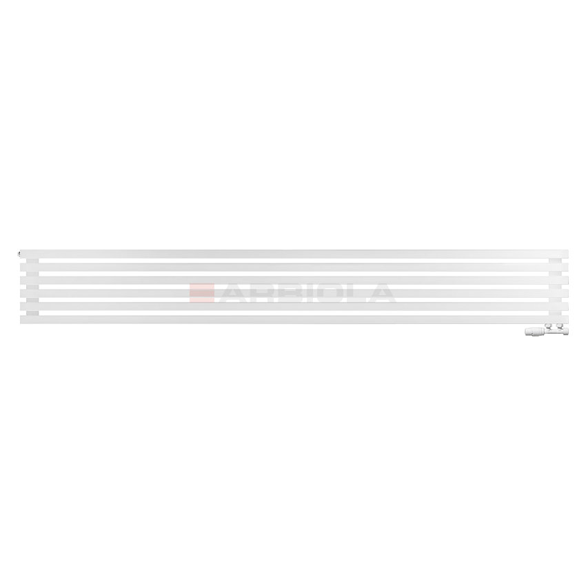 Arbiola Ritmo Gorizont V 2500-40-06 секций белый горизонтальный радиатор c нижним подключением