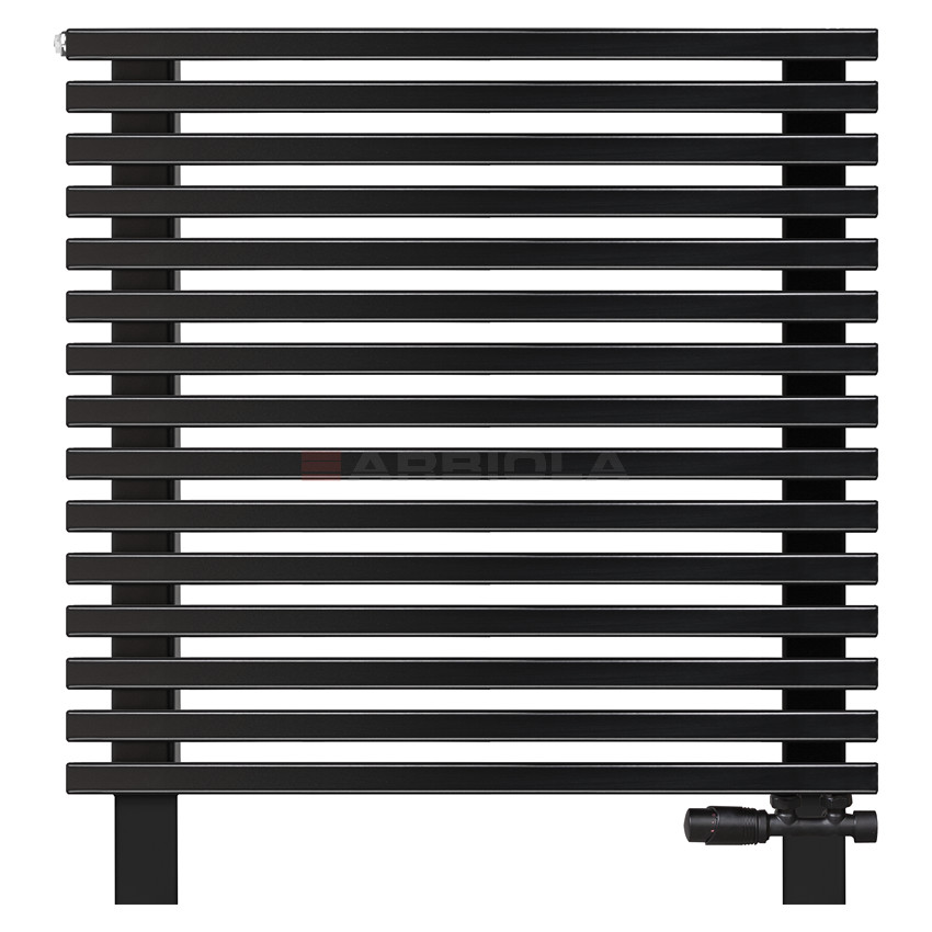 Arbiola Gorizont Compact VZ 1000-63-15 секции черный горизонтальный радиатор c нижним подключением с ножками