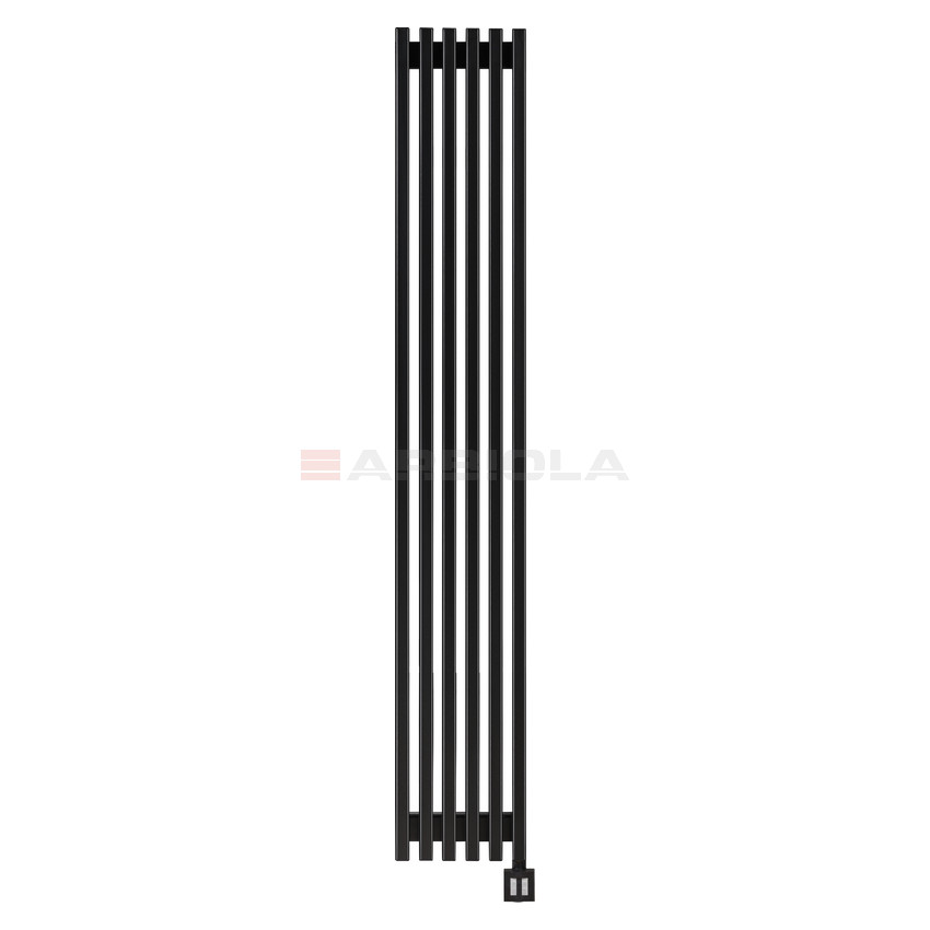 Arbiola Compact EV 1500-63-06 секции черный электрический полотенцесушитель Arbiola Compact EV 1500-63-06 секции черный электрический полотенцесушитель