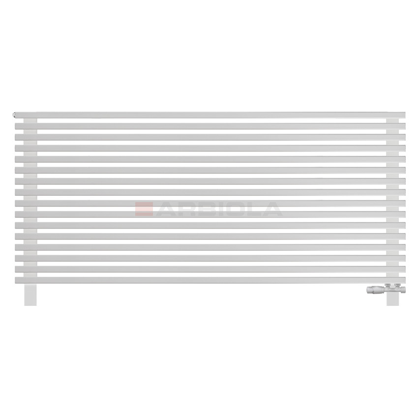 Arbiola Gorizont Compact VZ 1750-63-16 секции белый горизонтальный радиатор c нижним подключением с ножками Arbiola Gorizont Compact VZ 1750-63-16 секции белый горизонтальный радиатор c нижним подключением с ножками