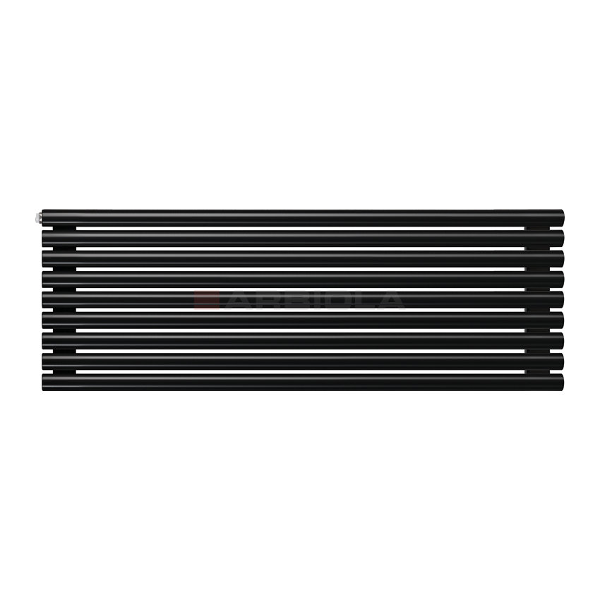 Arbiola Gorizont Iris H 1500-42-09 секции черный горизонтальный радиатор c боковым подключением Arbiola Gorizont Iris H 1500-42-09 секции черный горизонтальный радиатор c боковым подключением