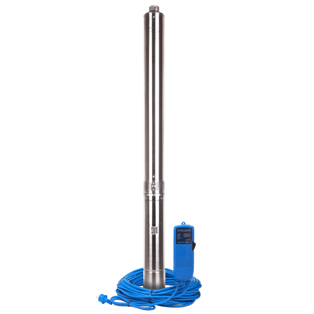 Aquario ASP1,8E-100-90(P) скважинный насос (встр.конд, каб.100м) Aquario ASP1,8E-100-90(P) скважинный насос (встр.конд, каб.100м)