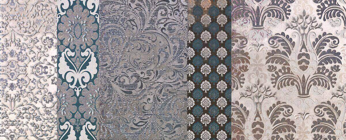 Impronta Shine Batik Turchese Dec.C 24x59 см Декор Impronta Shine Batik Turchese Dec.C 24x59 см Декор