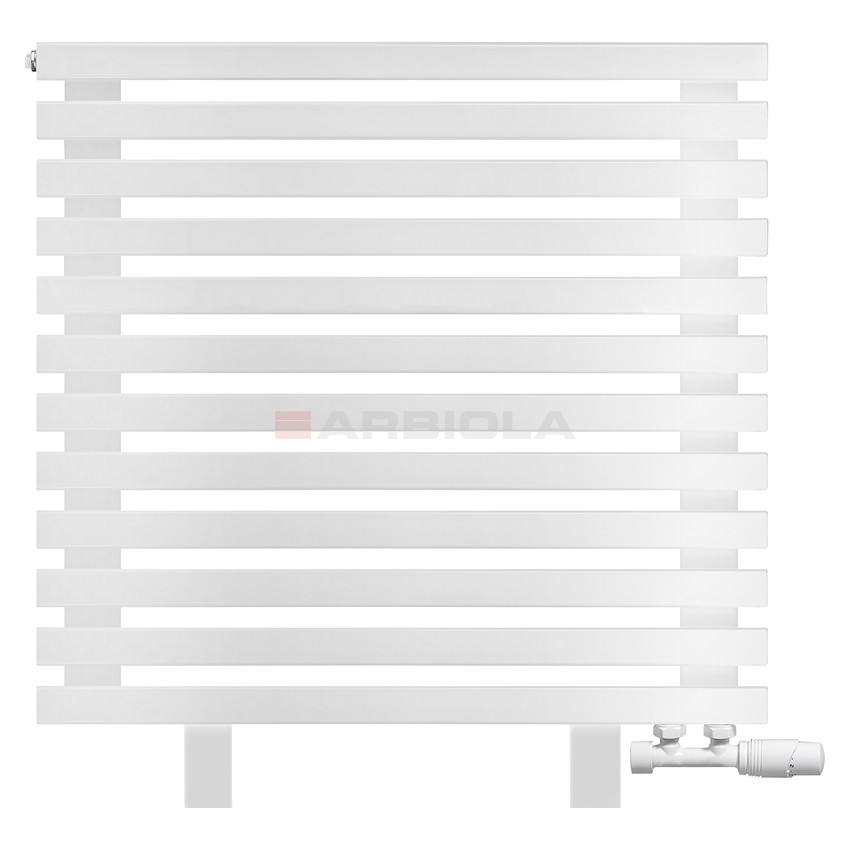 Arbiola Gorizont Ritmo VZ 1000-40-12 секций белый горизонтальный радиатор c нижним подключением (на ножках) Arbiola Gorizont Ritmo VZ 1000-40-12 секций белый горизонтальный радиатор c нижним подключением (на ножках)