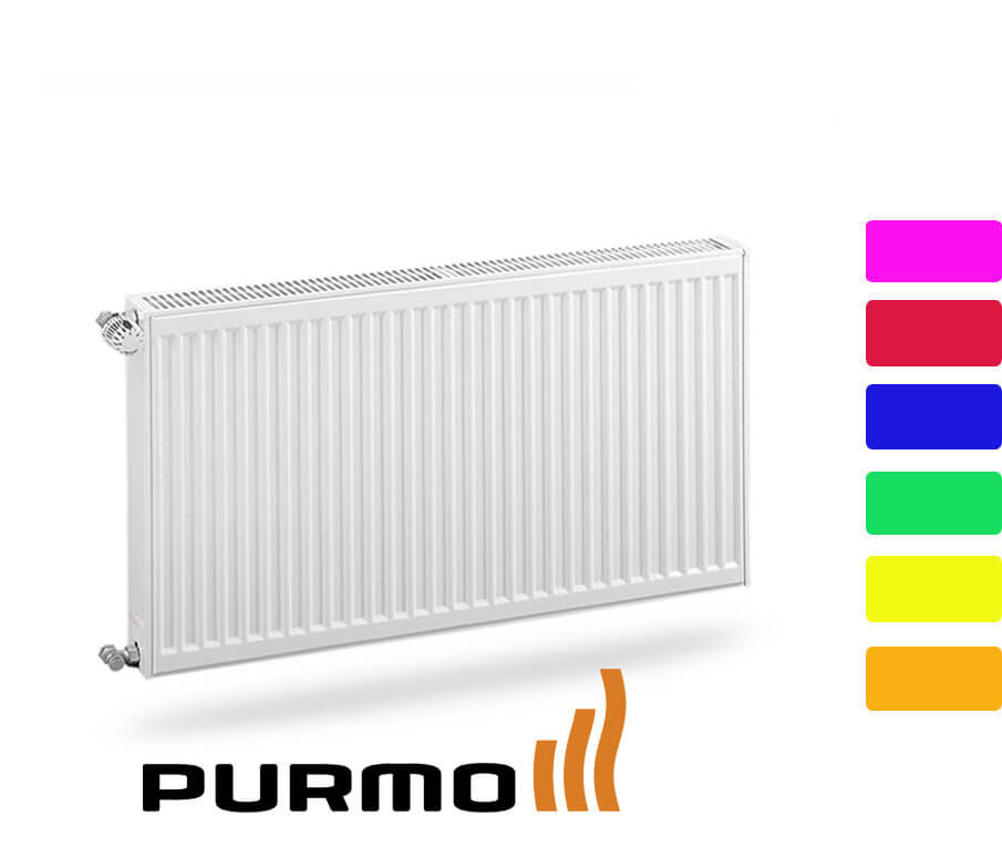 Purmo Compact С21 300x1800 стальной панельный радиатор с боковым подключением Purmo Compact С21 300x1800 стальной панельный радиатор с боковым подключением