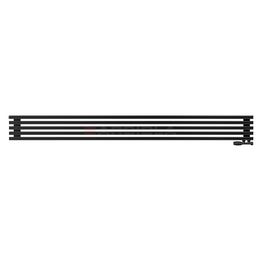 Arbiola Gorizont Compact V 2200-63-05 секции черный горизонтальный радиатор c нижним подключением Arbiola Gorizont Compact V 2200-63-05 секции черный горизонтальный радиатор c нижним подключением