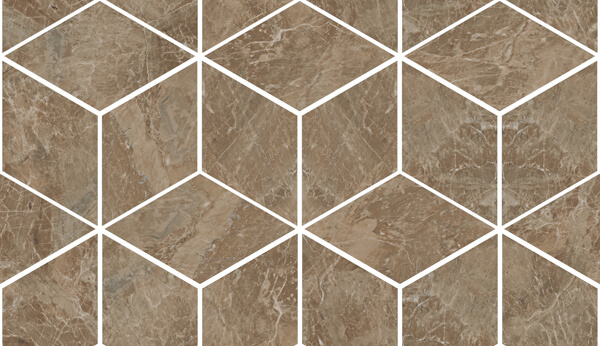 Versace Marble Mos.T3-3D Marrone 17x29,1 см Настенная плитка Versace Marble Mos.T3-3D Marrone 17x29,1 см Настенная плитка
