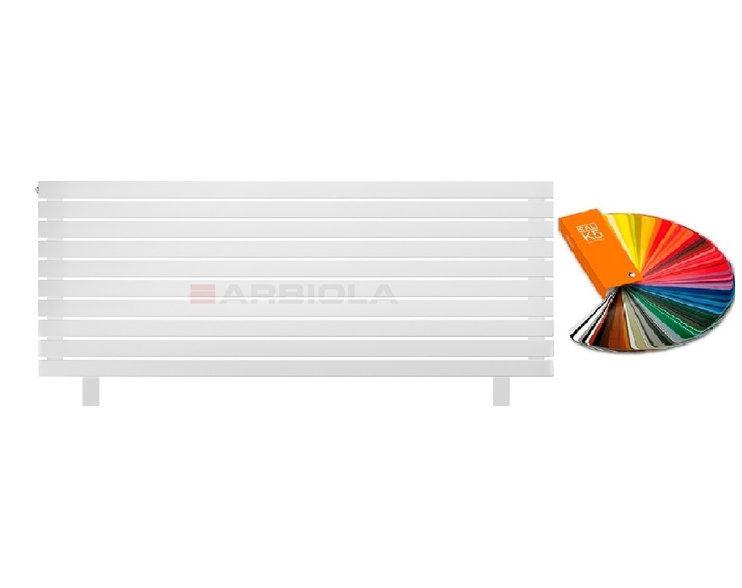 Arbiola Gorizont Liner HZ 1800-36-10 секции цветной горизонтальный радиатор c боковым подключением с ножками Arbiola Gorizont Liner HZ 1800-36-10 секции цветной горизонтальный радиатор c боковым подключением с ножками