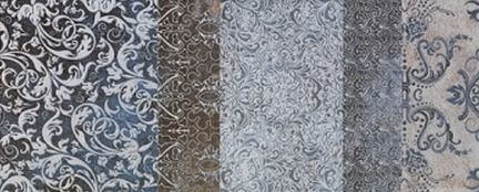 Impronta Shine Turchese Batik B 24x59 см Настенная плитка