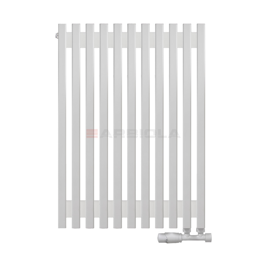 Arbiola Compact V 750-63-11 секции белый вертикальный радиатор c нижним подключением Arbiola Compact V 750-63-11 секции белый вертикальный радиатор c нижним подключением