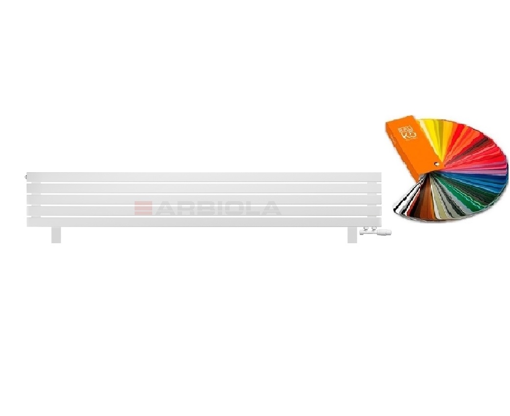Arbiola Gorizont Liner VZ 2000-36-05 секции цветной горизонтальный радиатор c нижним подключением с ножками Arbiola Gorizont Liner VZ 2000-36-05 секции цветной горизонтальный радиатор c нижним подключением с ножками
