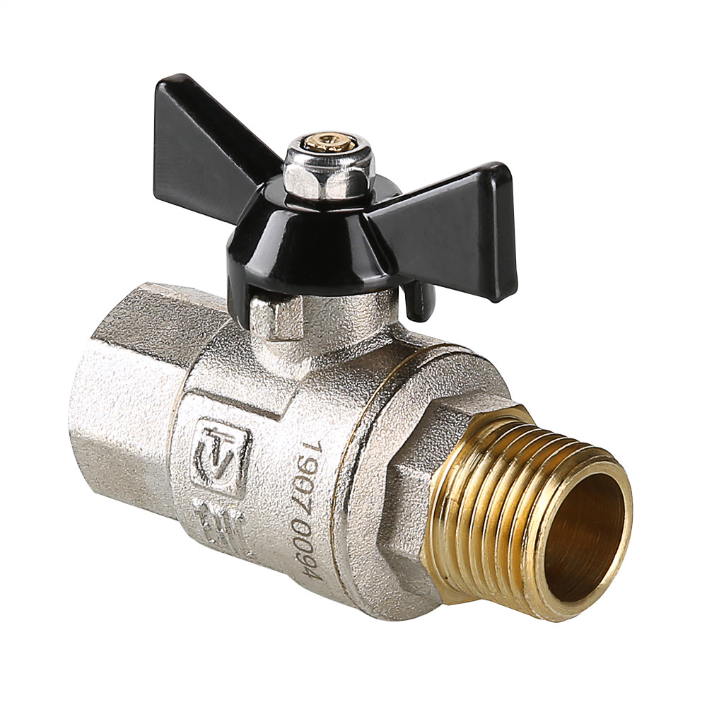 Valtec Perfect 1" Кран шаровой внутренняя/наружная резьба усиленный рукоятка бабочка Valtec Perfect 1" Кран шаровой внутренняя/наружная резьба усиленный рукоятка бабочка