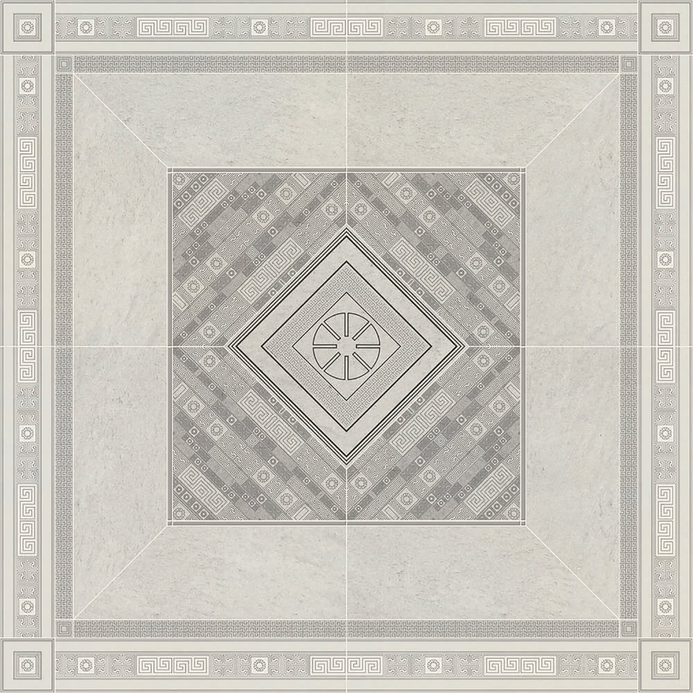 Versace Greek Rosone Bianco 160x160 см Декор Versace Greek Rosone Bianco 160x160 см Декор