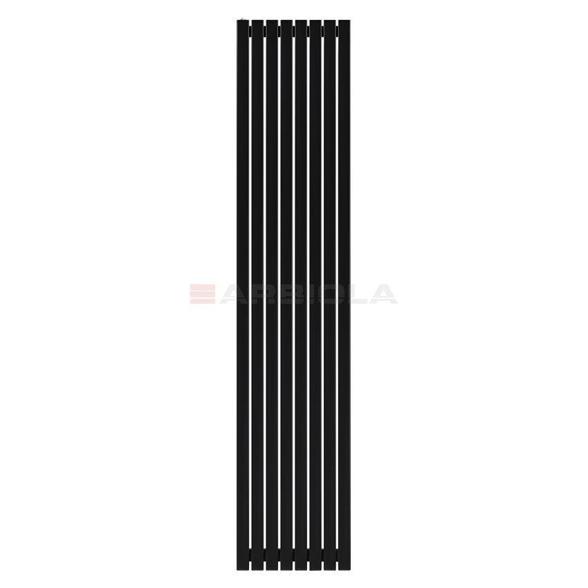 Arbiola Mono H 2500-60-08 секции черный вертикальный радиатор c боковым подключением Arbiola Mono H 2500-60-08 секции черный вертикальный радиатор c боковым подключением