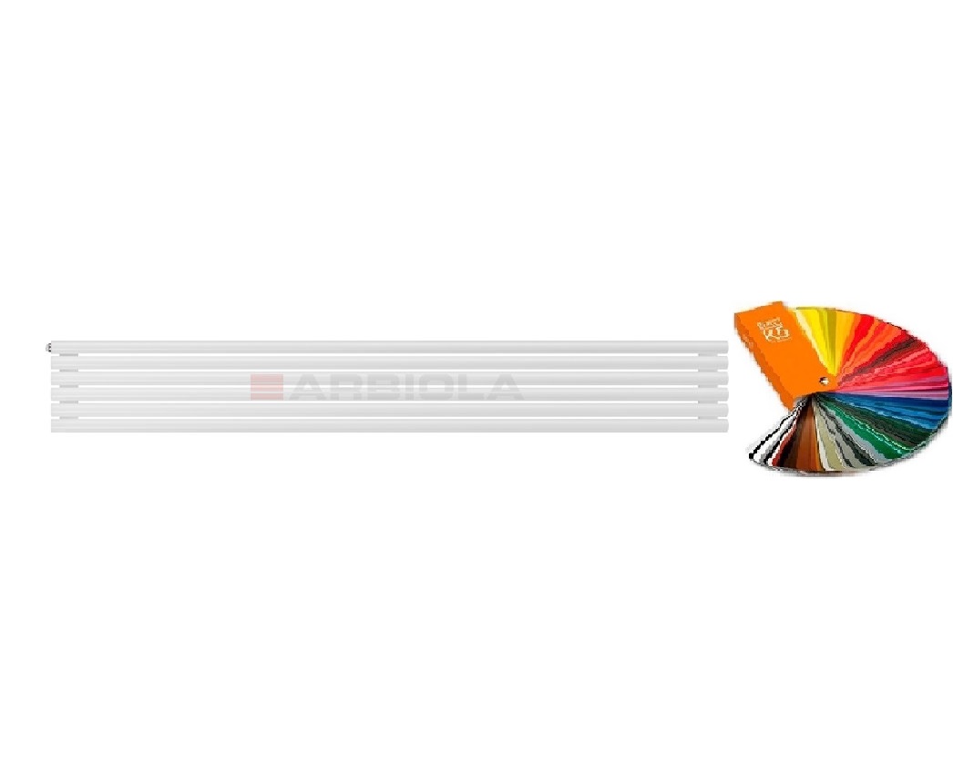 Arbiola Gorizont Iris H 2200-42-06 секции цветной горизонтальный радиатор c боковым подключением Arbiola Gorizont Iris H 2200-42-06 секции цветной горизонтальный радиатор c боковым подключением