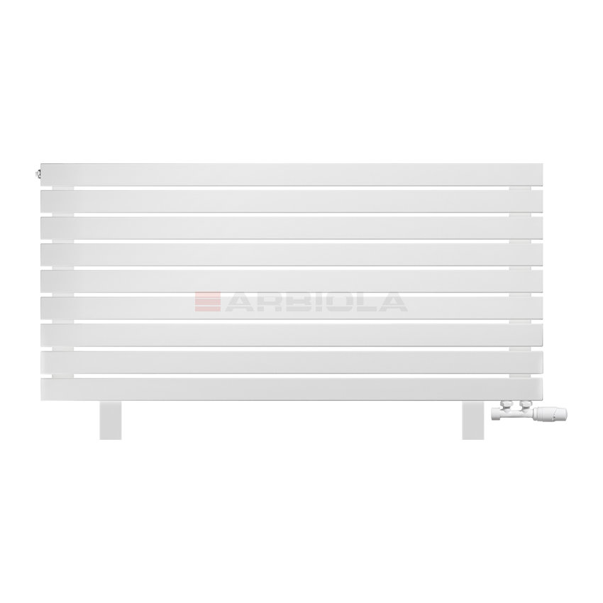 Arbiola Gorizont Liner VZ 1200-36-09 секции белый горизонтальный радиатор c нижним подключением с ножками Arbiola Gorizont Liner VZ 1200-36-09 секции белый горизонтальный радиатор c нижним подключением с ножками