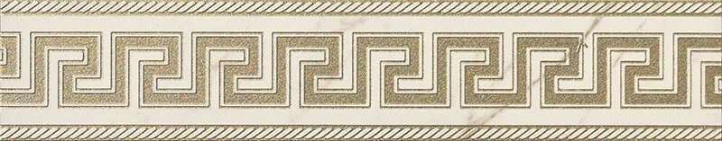 Versace Marble Greca Bianco Sab 11,5x58,5 см Декор