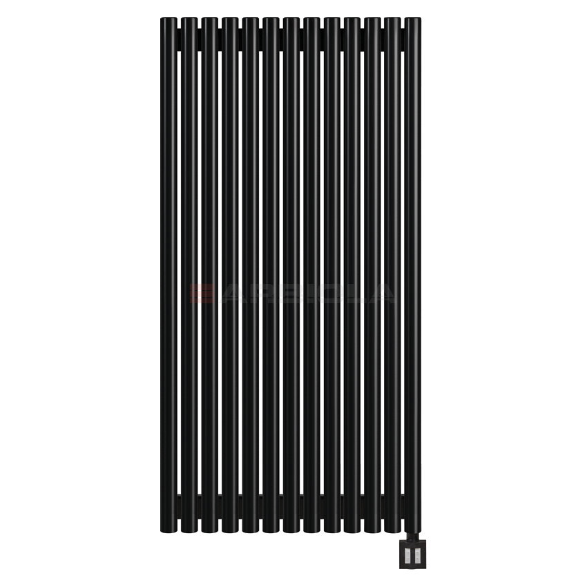 Arbiola Iris 42 EV 1000-42-13 секции черный электрический полотенцесушитель Arbiola Iris 42 EV 1000-42-13 секции черный электрический полотенцесушитель