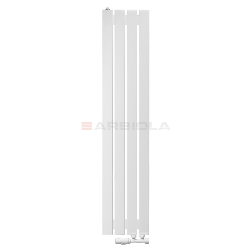 Arbiola Liner V 1200-36-04 секции белый вертикальный радиатор c нижним подключением Arbiola Liner V 1200-36-04 секции белый вертикальный радиатор c нижним подключением