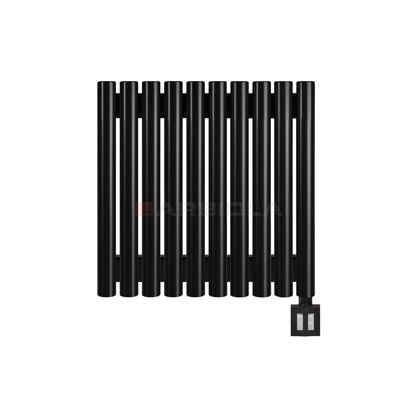 Arbiola Iris 42 EV 600-42-10 секции черный электрический полотенцесушитель Arbiola Iris 42 EV 600-42-10 секции черный электрический полотенцесушитель