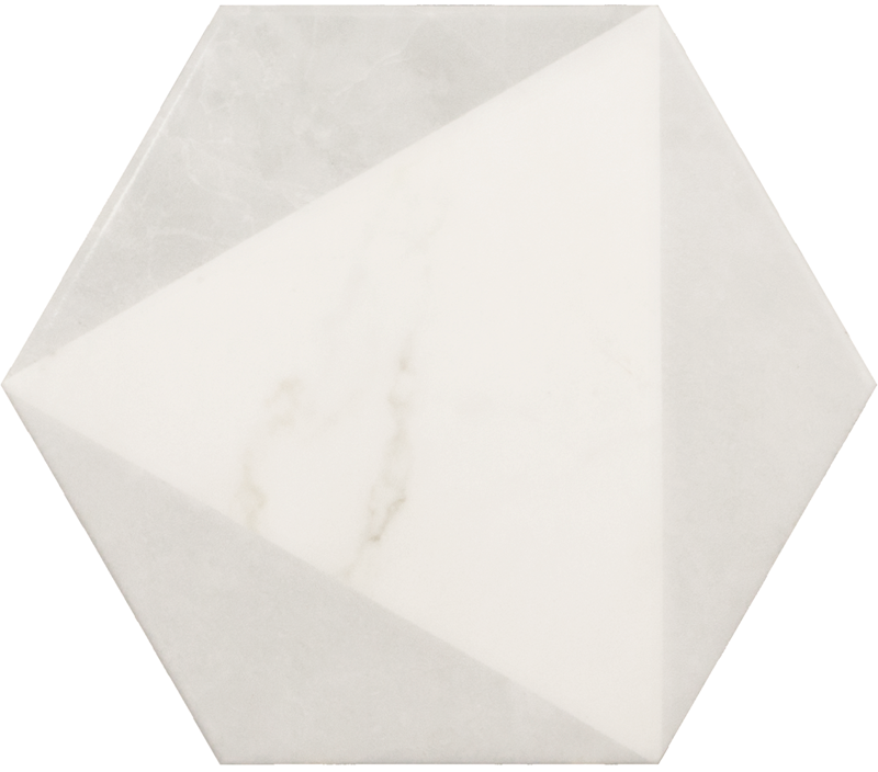 Equipe Carrara Hexagon Peak 17,5х20 см Напольная плитка