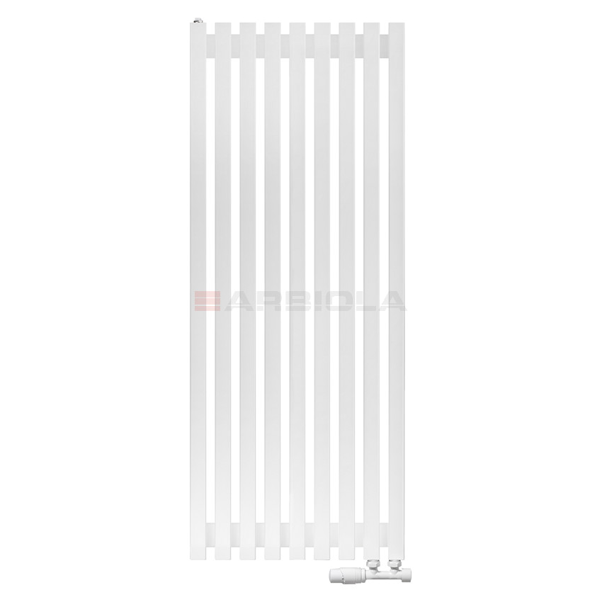 Arbiola Ritmo V 1000-40-09 секции белый вертикальный радиатор c нижним подключением Arbiola Ritmo V 1000-40-09 секции белый вертикальный радиатор c нижним подключением