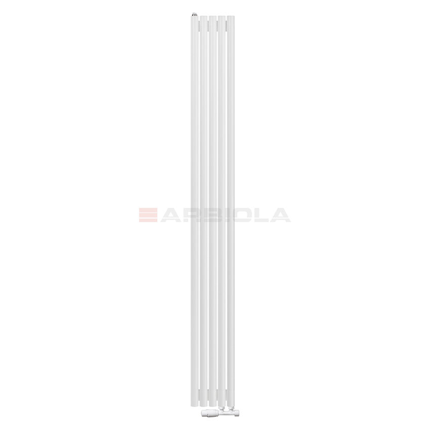 Arbiola Iris 42 V 2000-42-05 секции белый вертикальный радиатор c нижним подключением Arbiola Iris 42 V 2000-42-05 секции белый вертикальный радиатор c нижним подключением