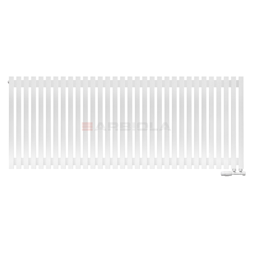 Arbiola Ritmo V 700-40-32 секции белый вертикальный радиатор c нижним подключением
