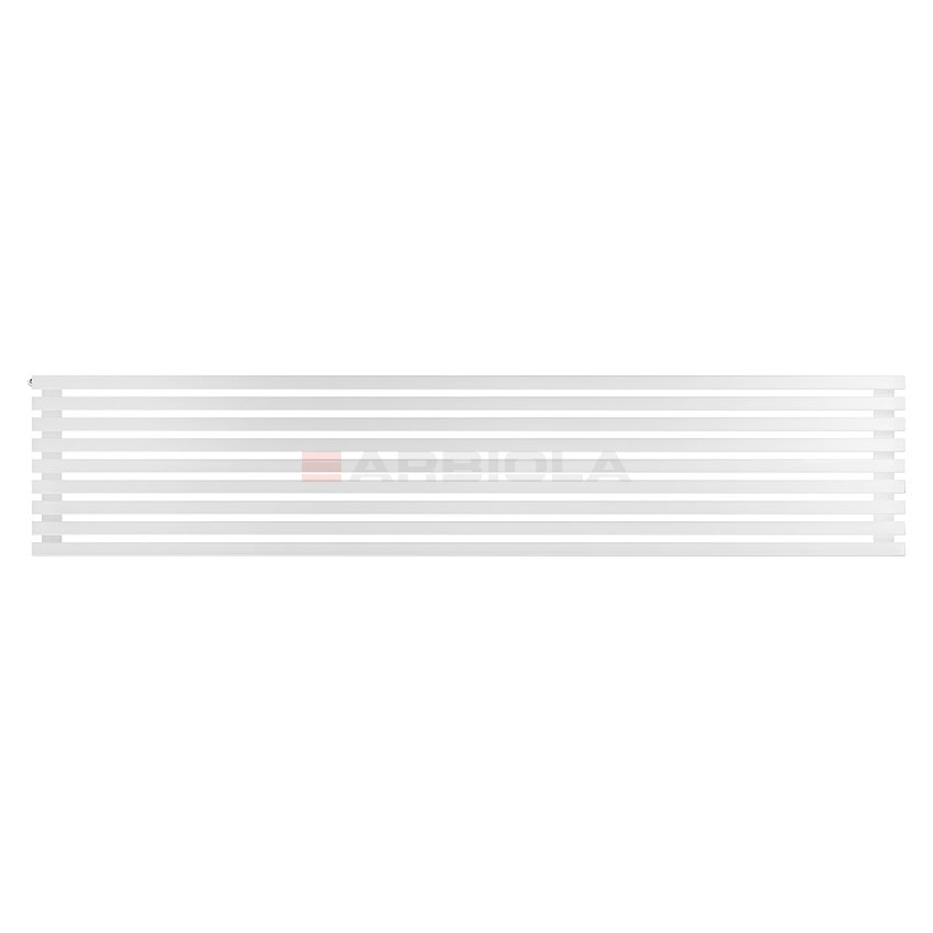 Arbiola Gorizont Ritmo H 2500-40-09 секций белый горизонтальный радиатор c боковым подключением Arbiola Gorizont Ritmo H 2500-40-09 секций белый горизонтальный радиатор c боковым подключением