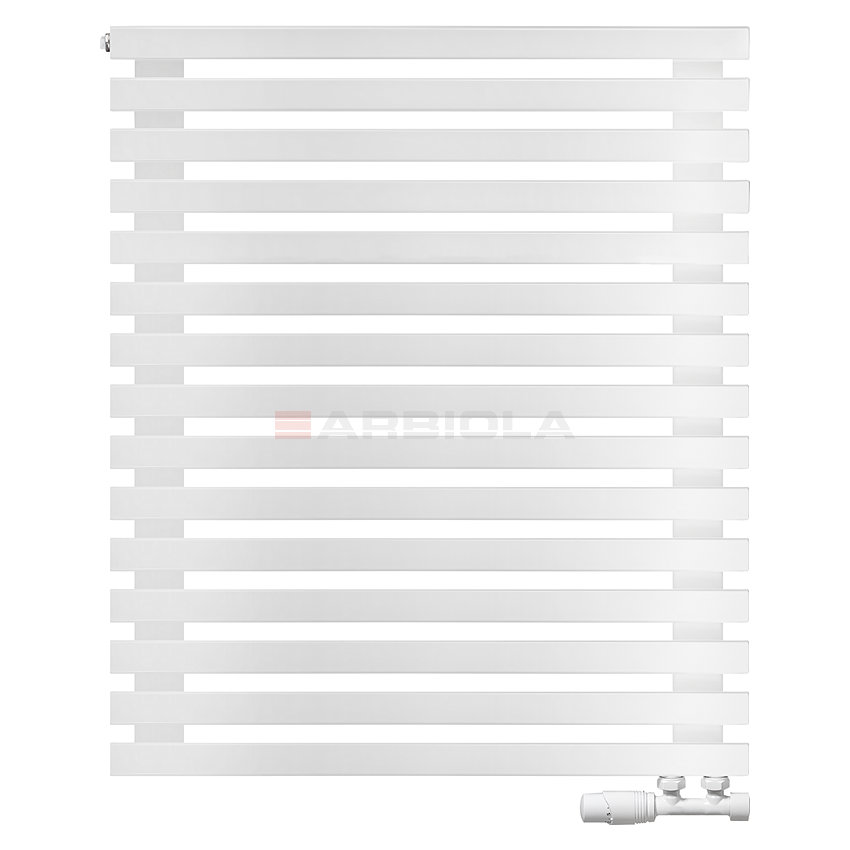 Arbiola Ritmo Gorizont V 1000-40-15 секций белый горизонтальный радиатор c нижним подключением