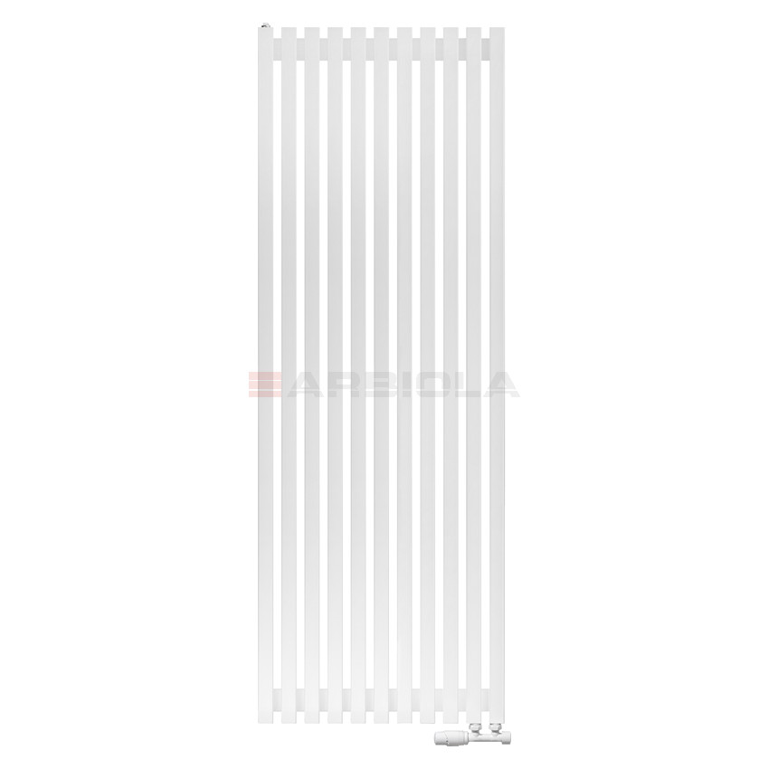 Arbiola Ritmo V 1800-40-11 секции белый вертикальный радиатор c нижним подключением Arbiola Ritmo V 1800-40-11 секции белый вертикальный радиатор c нижним подключением